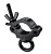 Зажим KUPO Slim Type Coupler w/Eye Ring, black. Хомут узкий с кольцом