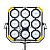 -- Софтбокс 1200x1200mm для LIGHTMAN LUXED-9 1620W
